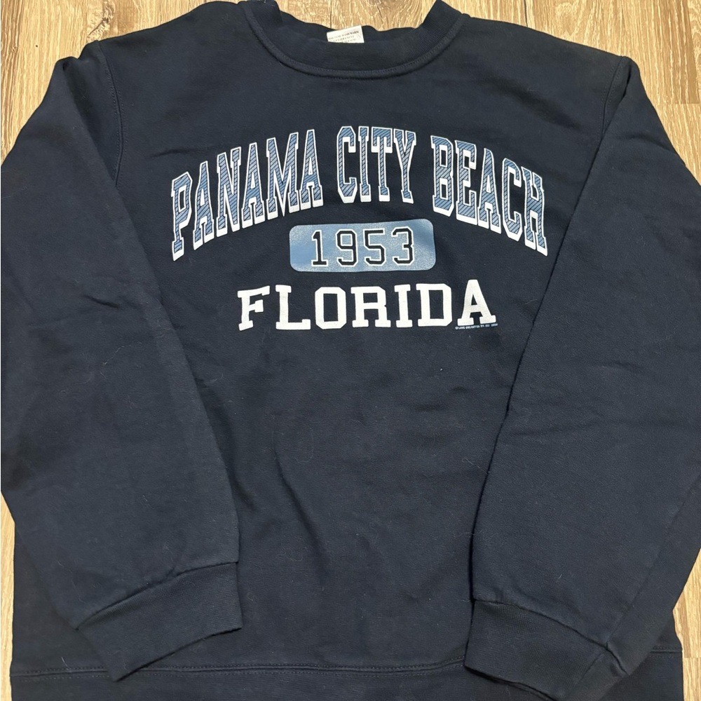 Navy Blue Panama City Beach Crewneck